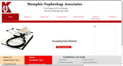 Desktop Screenshot of memphiskidneymd.com